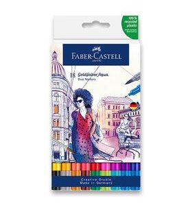 SADA POPISOVAČŮ FABER-CASTELL GOLDFABER AQUA DUAL MARKER - 18 KS 0074/1646180 - ACCESSORIES