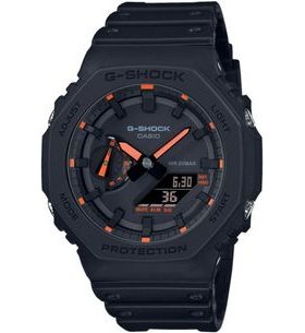 CASIO G-SHOCK GA-2100-1A4ER NEON ACCENT SERIES - CASIOAK - BRANDS