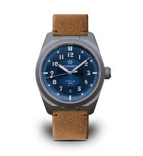 FORMEX FIELD AUTOMATIC GEN 2 DEEP BLUE LEONE BOLGHERI LEATHER STRAP 0660.1.6532.723 - FIELD AUTOMATIC - ZNAČKY