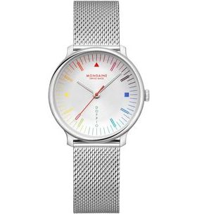MONDAINE DOPPIO BAUHAUS INSPIRED QUARTZ MLE.33112.SM - DOPPIO - MĂRCI