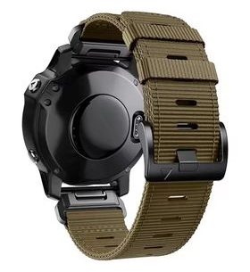 QUICKFIT 22MM NYLON WATCH STRAP FOR GARMIN, BEIGE - STRAPS - ACCESSORIES
