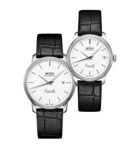 SET MIDO BARONCELLI HERITAGE M027.407.16.010.00 A M027.207.16.010.00 - HODINKY PRO PÁRY - HODINKY