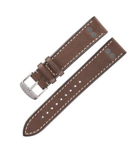 ŘEMÍNEK LACO POLAR - HNĚDÝ, SVĚTLÉ PROŠITÍ - ŘEMÍNKY - OSTATNÍ