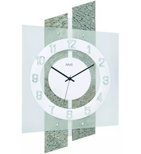 HODINY AMS DESIGN RADIO CONTROLLED 5536 - NÁSTĚNNÉ HODINY - OSTATNÍ