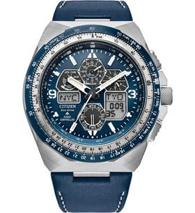 CITIZEN PROMASTER SKYHAWK A-T ECO DRIVE RADIO CONTROLLED JY8148-08L - PROMASTER - BRANDS