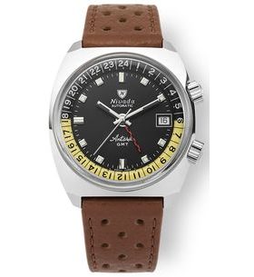 NIVADA GRENCHEN ANTARCTIC GMT - BLACK - ANTARCTIC - ZNAČKY