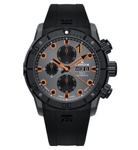 EDOX C01 CARBON CHRONOGRAPH AUTOMATIC 01125-CCN-GNO - HODINKY