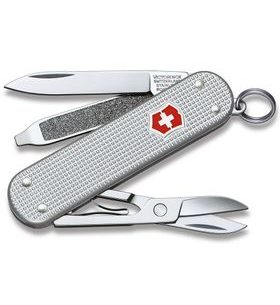 NŮŽ VICTORINOX CLASSIC ALOX SILVER - KAPESNÍ NOŽE - OSTATNÍ