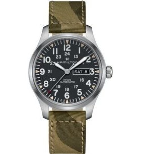 HAMILTON KHAKI FIELD DAY DATE AUTO H70535031 - KHAKI FIELD - ZNAČKY