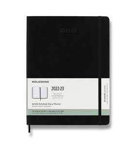 18MĚSÍČNÍ DIÁŘ MOLESKINE 2022-23 - XL, MĚKKÉ DESKY - DIÁŘE A ZÁPISNÍKY - OSTATNÍ