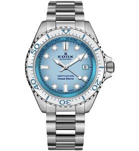 EDOX SKYDIVER NEPTUNIAN GRANDE RESERVE 80801-3BBUM-BUCDN - SKYDIVER - BRANDS