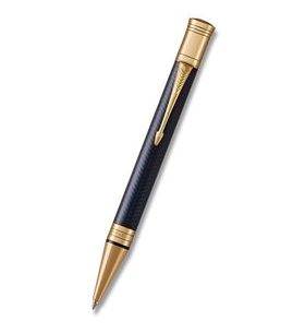 KULIČKOVÉ PERO PARKER DUOFOLD PRESTIGE BLUE CHEVRON 1502/8231373 - BALLPOINT PENS - ACCESSORIES