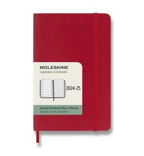 DIÁŘ MOLESKINE 2024- 25- MĚKKÉ DESKY - S - VÝBĚR BAREV 1206/57040 - DIÁŘE A ZÁPISNÍKY - OSTATNÍ