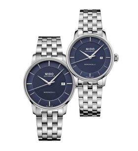 SET MIDO BARONCELLI SIGNATURE M037.407.11.041.00 A M037.207.11.041.00 - HODINKY PRO PÁRY - HODINKY