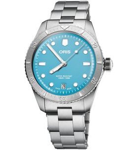 ORIS DIVERS SIXTY-FIVE COTTON CANDY 01 733 7771 4055-07 8 19 18 - DIVERS - BRANDS