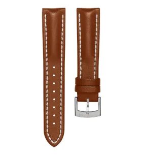 KOŽENÝ ŘEMÍNEK BIATEC | HNĚDÝ Z TELETINY - 20 MM - STRAPS - ACCESSORIES