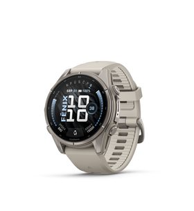 GARMIN FENIX® 9 - 43 MM, BARE TITANIUM FOG GRAY 010-04761-01 - FENIX 9 - ZNAČKY