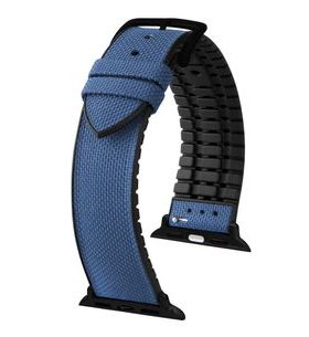 ŘEMÍNEK HIRSCH ARNE PRO APPLE WATCH - MODRÝ - STRAPS - ACCESSORIES
