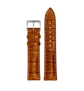 MEISTERSINGER SG03W COGNAC LEATHER STRAP - STRAPS - ACCESSORIES