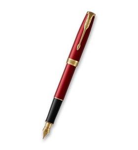 PLNICÍ PERO PARKER SONNET RED GT 1502/513147 - FOUNTAIN PENS - ACCESSORIES