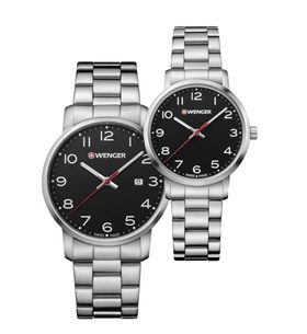 SET WENGER AVENUE 01.1641.102 A 01.1621.102 - WATCHES FOR COUPLES - WATCHES