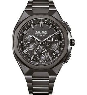 CITIZEN ATTESA SPACESHIP SATELLITE WAVE GPS CC4105-69E - SUPER TITANIUM - ZNAČKY