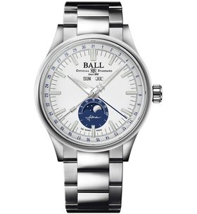 BALL ENGINEER II MOON CALENDAR NM3016C-S1J-WH - ENGINEER II - BRANDS