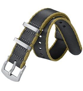 ŘEMÍNEK NATO SPORTS ŠEDÝ/PÍSKOVÝ OKRAJ 20 MM - STRAPS - ACCESSORIES