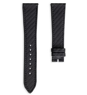 KOŽENÝ ŘEMÍNEK VULCAIN CARBON ČERNÝ - ŘEMÍNKY - OSTATNÍ