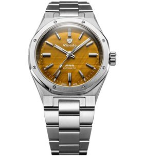 NIVADA GRENCHEN F77 SST TIGER EYE BATON HANDS MK2 - 38MM - F77 - BRANDS