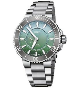 ORIS AQUIS SMALL SECOND DATE 43,5 MM DAT WATT LIMITED EDITION II 01 743 7734 4197-SET - AQUIS - BRANDS