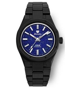 NIVADA GRENCHEN F77 BLACK CERAMIC LAPIS LAZULI - F77 - ZNAČKY