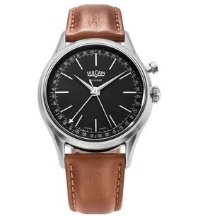 VULCAIN CRICKET PRESIDENT 36 MM - BLACK - CRICKET PRESIDENT - ZNAČKY