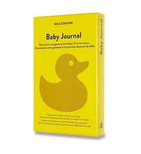 Zápisník Moleskine Passion Baby Journal ŽLUTÝ - tvrdé desky 1331/1517121