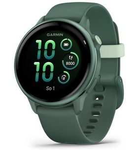 GARMIN VÍVOACTIVE® 6 METALLIC JASPER GREEN / ŘEMÍNEK JASPER GREEN 010-02985-02 - VIVOACTIVE 6 - ZNAČKY