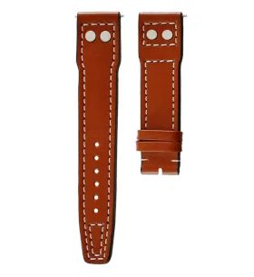 KOŽENÝ ŘEMÍNEK BIATEC PILOT | HNĚDÝ - 20 MM - ŘEMÍNKY - OSTATNÍ