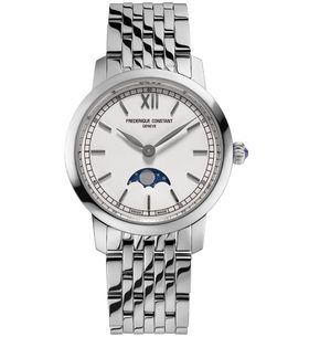 FREDERIQUE CONSTANT SLIMLINE LADIES MOONPHASE QUARTZ FC-206SW1S6B - SLIMLINE LADIES - BRANDS