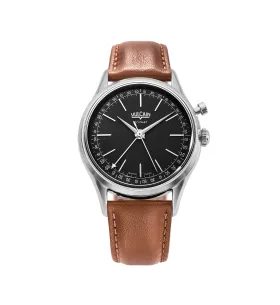 VULCAIN CRICKET PRESIDENT 36 MM - BLACK - CRICKET PRESIDENT - ZNAČKY