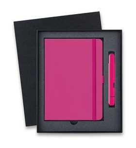 DÁRKOVÁ SADA KULIČKOVÉ PERO LAMY PICO NEON PINK A ZÁPISNÍK 1506/2882076 - PENS SETS - ACCESSORIES