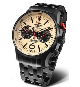 VOSTOK EUROPE EXPEDITON NORTH POLE-1 CHRONO LINE 6S21-595C644B - EXPEDITION NORTH POLE - ZNAČKY