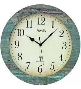 HODINY AMS DESIGN RADIO CONTROLLED 5562 - NÁSTĚNNÉ HODINY - OSTATNÍ