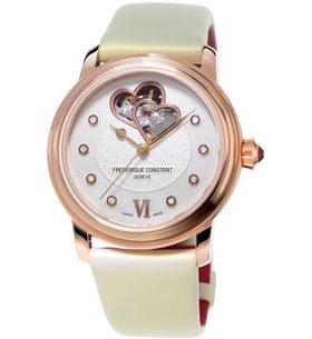 FREDERIQUE CONSTANT LADIES AUTOMATIC DOUBLE HEART BEAT FC-310WHF2P4 - LADIES AUTOMATIC - BRANDS