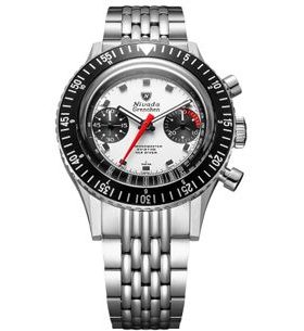 NIVADA GRENCHEN CHRONOMASTER WHITE PANDA 41MM - CHRONOMASTER - ZNAČKY