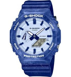 Casio G-Shock GA-2100BWP-2AER Blue Porcelain Edition