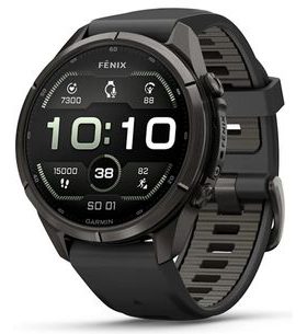 GARMIN FENIX® 9 PRO INREACH - 43 MM, CARBON GRAY DLC BLACK/PEBBLE 010-04335-11 - FENIX 9 PRO INREACH - ZNAČKY