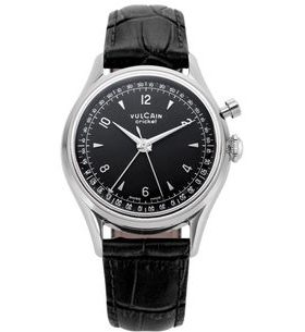 VULCAIN CRICKET TRADITION 39 MM - BLACK - CRICKET TRADITION - ZNAČKY