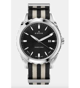 EDOX GRAND OCEAN DATE - GENTS 53102-3NAGN-NIN - GRAND OCEAN - BRANDS