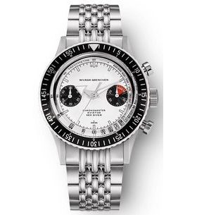 NIVADA GRENCHEN CHRONOMASTER WHITE PANDA INTER. BEZEL - MANUAL - CHRONOMASTER - ZNAČKY