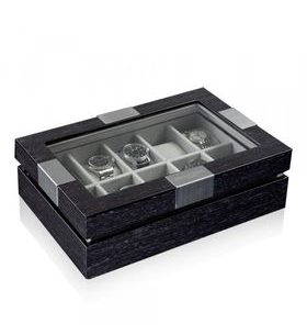 WATCH BOX HEISSE & SÖHNE EXECUTIVE 10 QUERCUS 70019-03 - WATCH BOXES - ACCESSORIES