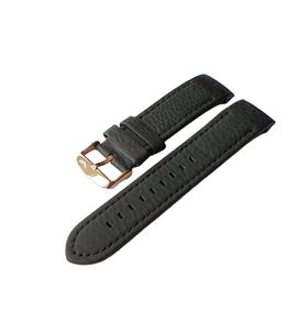 KOŽENÝ ŘEMÍNEK VOSTOK EUROPE 24MM PRO ŘADU ANCHAR - ZLATÁ SPONA - ŘEMÍNKY - OSTATNÍ